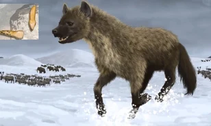 Barlangi hiéna rághatta le egy 65 ezer évvel ezelőtt élt neandervölgyi arcát