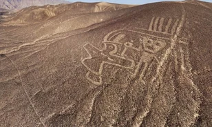 Delfint és táncoló nőt ábrázolnak a Nazca-vonalak mellett újonnan talált Palpa-vonalak