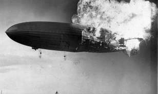 Képeken a Hindenburg léghajó borzalmas szerencsétlensége 1937-ben