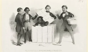 A szabadságba postázta önmagát a találékony rabszolga, Henry „Box” Brown