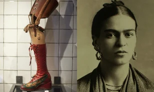 Frida Kahlo műlába és híres vörös csizmája is Londonba látogat