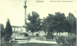 A Hősök tere 1932-ig még névtelen tér volt és sokáig virágágyások borították
