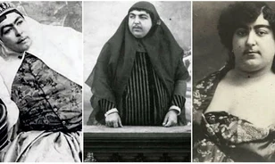 Korabeli fotók a 19. századi Irán híres szépségének tartott hercegnőről