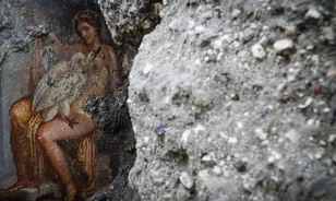 Antik mítoszt megidéző erotikus falfestmény díszítette a pompeji kereskedő hálószobáját