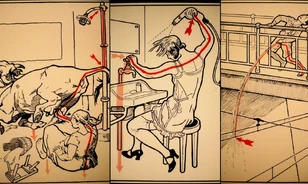 Bizarr ábrákon mutatták meg a németek 1931-ben, hogy halhatsz meg áramütésben