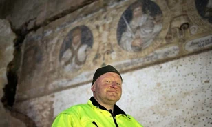 500 éves falfestményeket talált a náci aranyvonatot kereső férfi