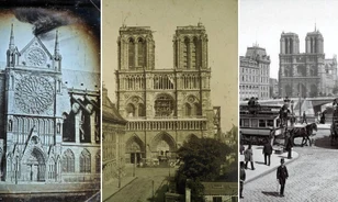 Ritka képek a 19. századi Notre Dame-ról