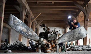 Mocsár őrizte meg a II. világháborús Messerschmitt német vadászrepülőt