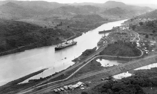 Az első világháború elterelte a figyelmet a Panama-csatorna megnyitásáról