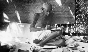 India függetlenségének kikiáltásakor nem volt hajlandó nyilatkozni a csalódott Gandhi