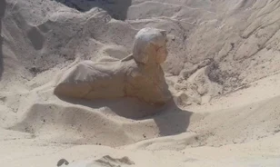 Különös helyen találtak egy apró szfinxet Egyiptomban