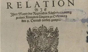 A Szent Koronáról is szóló 17. századi nyomtatvány került az Országos Széchenyi Könyvtárba