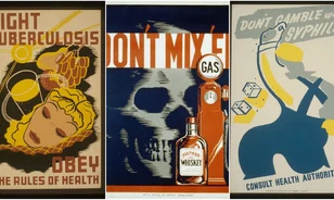 A kutyaharapásoktól a nemi betegségekig: egészségvédelmi plakátok az 1930-as és 1940-es évekből