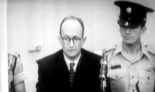 A nürnbergi perhez hasonló érdeklődés övezte Adolf Eichmann jeruzsálemi ítélethirdetését