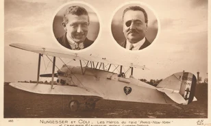 Sohasem érte el New Yorkot a Charles Lindberghet megelőzni próbáló francia aviátorpáros