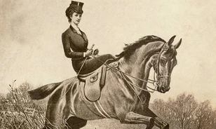 1876-ban Sisi Pest belvárosába keveredett, miközben társaival egy szarvast űzött