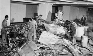 Kamikazénak hitték a ködben eltévedt bombázót, amely az Empire State Buildingbe csapódott