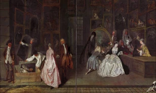 A pillanat maradandóságát kutatják a szereplők Watteau utolsó képén