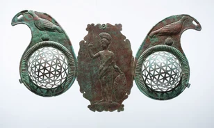 A Dunából kiemelt, díszes római lópáncél került a Nemzeti Múzeum gyűjteményébe