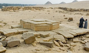 Ré napisten 4500 éves templomára bukkantak Egyiptomban