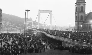 Több mint 20 évig a világ leghosszabb nyílású lánchídja volt az 1903-ban átadott Erzsébet híd