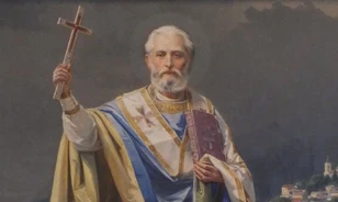 A legendák szerint vihart csillapított és gyermekeket támasztott fel imáival Szent Miklós püspök