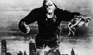 Alig fél méteres bábokkal szimulálták King Kong és a Tyrannosaurus rex vérre menő csatáját
