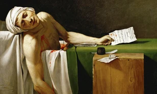Ellenségképek gyártásával taposta ki a jakobinus diktatúra útját Jean-Paul Marat