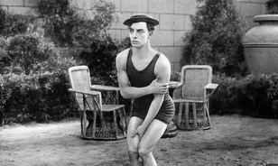 Kőarcával és halált megvető mutatványaival lett a némafilmek sztárja Buster Keaton