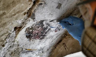 Groteszk festmények kerültek elő a firenzei Öreg Palotában