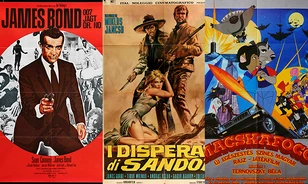 James Bond és westernbe oltott Jancsó-film a BÁV plakátárverésén
