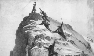 A közös kötél lett a veszte a Matterhorn első meghódítóinak