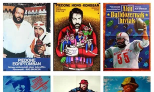 Bud Spencer-filmek eredeti plakátjaira licitálhattunk a BÁV aukcióján