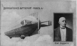 Nem érte meg találmánya sikerét gróf Zeppelin