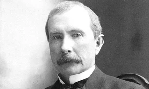 Olajbirodalma szétesése után vagyona nagy részét eladományozta John D. Rockefeller