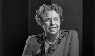 Sosem találkozott nevelőszülőjével, Eleanor Roosevelttel a menekült kislány