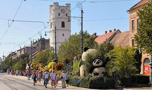 Idén is lenyűgöző kompozíciókkal készültek a Debreceni Virágkarneválra