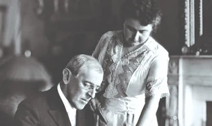 Woodrow Wilson neje az ország élén
