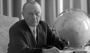 Stabilitást hozott a nyugatnémet államnak Konrad Adenauer 