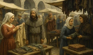 A használtcikk-piac virágzása a középkor alkonyán