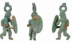 Bronzból készült kelta harcos figurát fedeztek fel Németországban