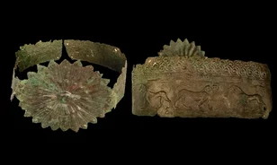 Archaikus kori arisztokrata nő és a bronzdíadém