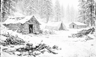 A Donner-expedíció tagjai egymást falták fel a Sierra Nevadában