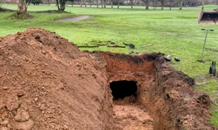 Viktoriánus kori borospincét találtak egy manchesteri golfpálya alatt
