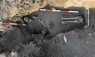 Kétszer megtalált késő középkori sírt tártak fel a szigligeti Avasi templomromnál