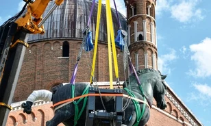 Restaurálják Donatello híres padovai lovas szobrát