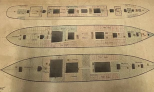 Először válnak kutathatóvá a Titanic eredeti tervrajzai