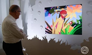 Jankovics Marcell befejezetlen bibliai animációjából nyílt kiállítás