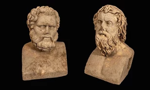 KIvételes állapotú 1700 éves római márványszobrokat találtak Izraelben