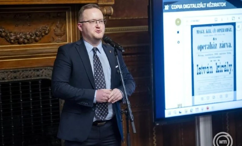 Elérhetővé tette az István király című Erkel-opera forrásanyagát az Operaház és az OSZK